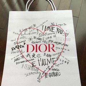 Limited edition Dior Paper bag